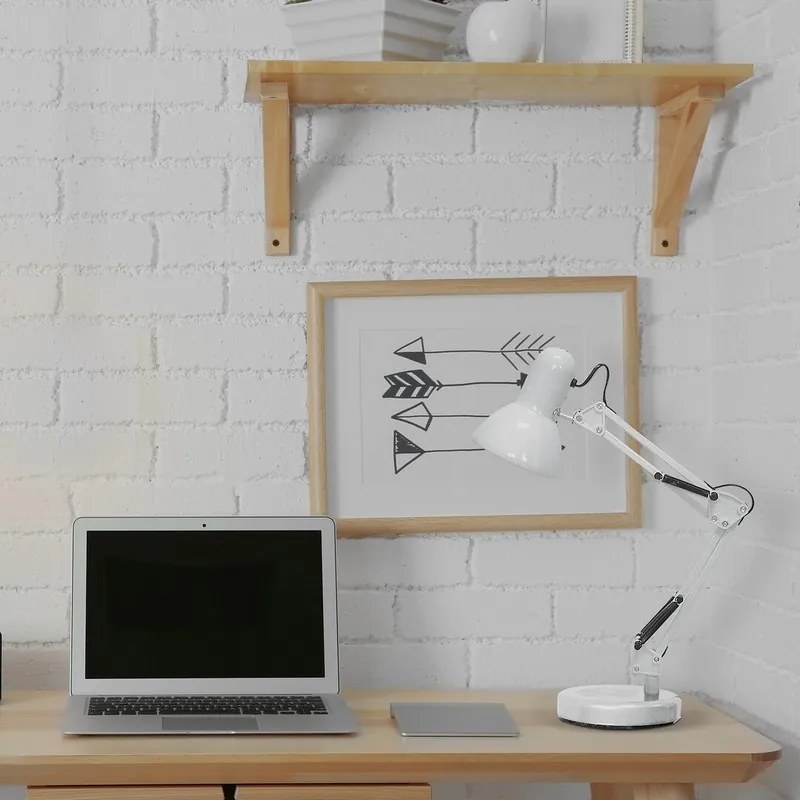 Rabalux SAMSON stolná lampa 60W | E27 | IP20 - biela