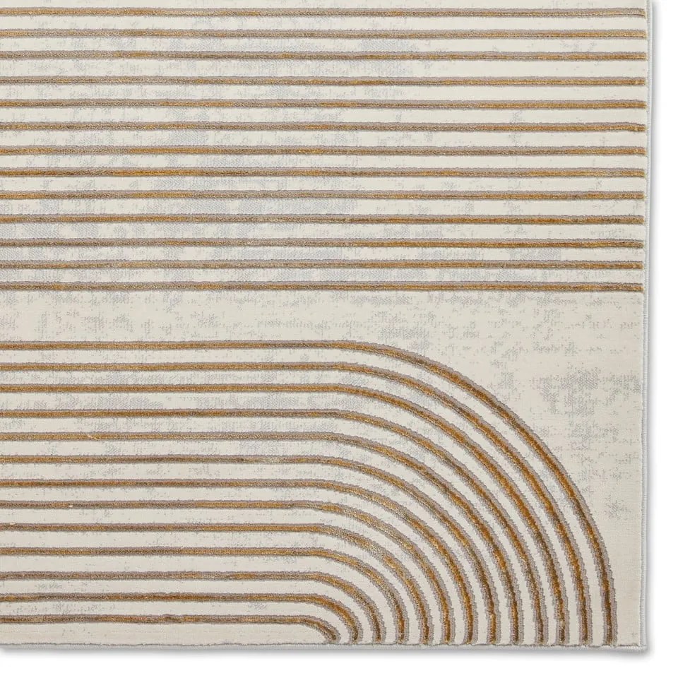 Šedý/v zlatej farbe koberec 170x120 cm Apollo - Think Rugs