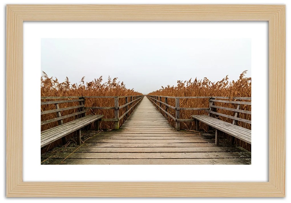 Gario Plagát Dlhé mólo Farba rámu: Bez rámu, Rozmery: 60 x 40 cm