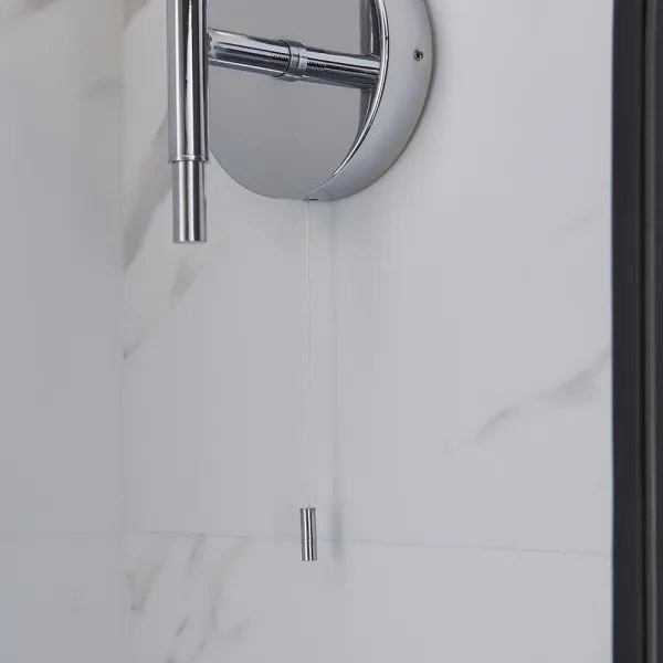 Endon 97171 - Kúpeľňové nástenné svietidlo NATORI 1xG9/3W/230V IP44 lesklý chróm