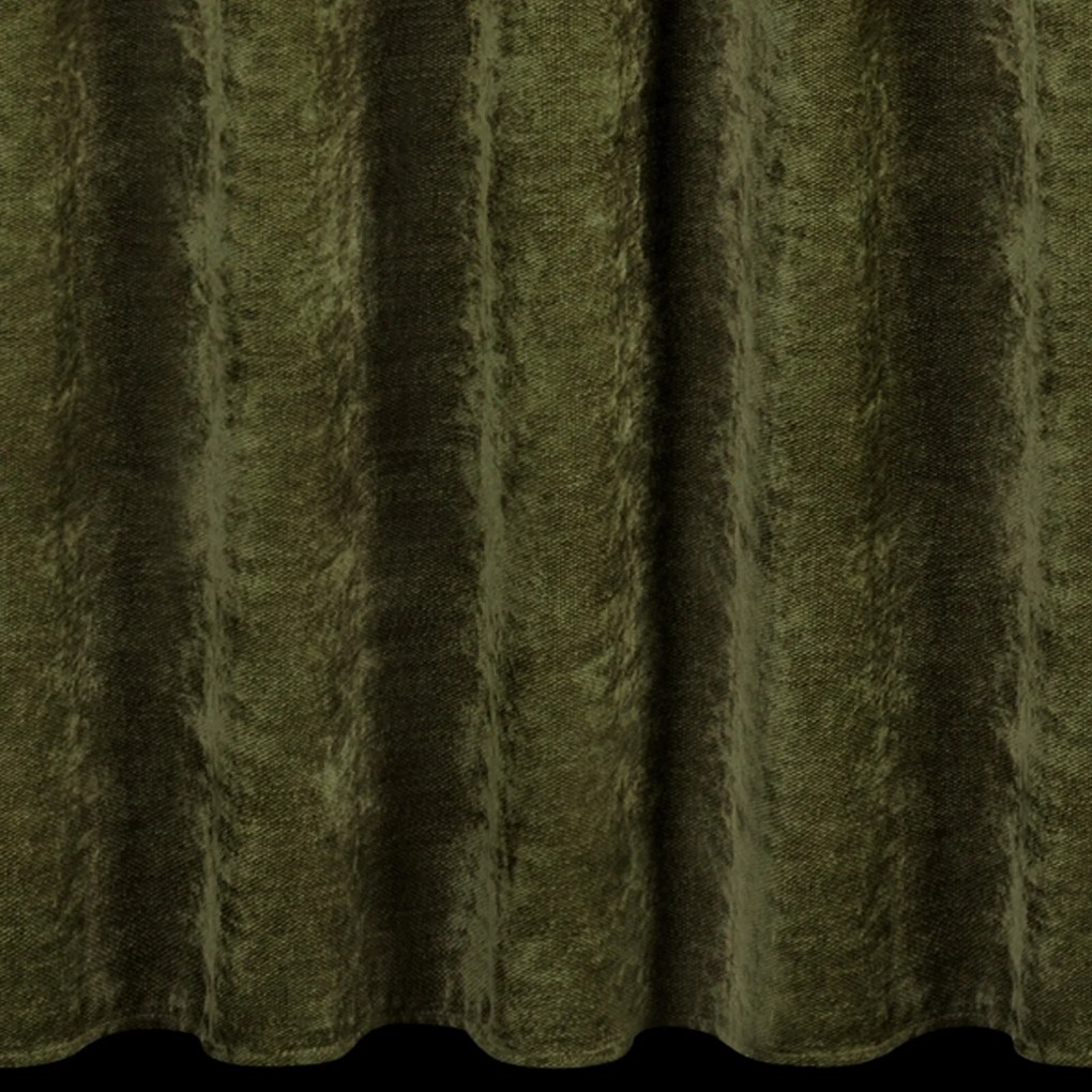 ZATEMŇOVACÍ ZÁVES NA PÁSKE NESKA 140X270 CM TMAVOOLIVOVÁ