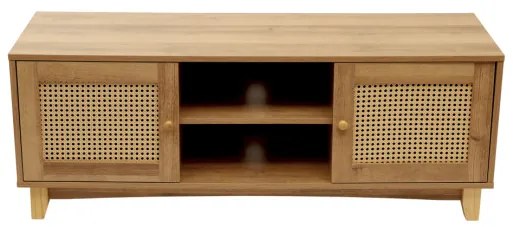 Stolík pod televízor NOTTO s ratanom 849652