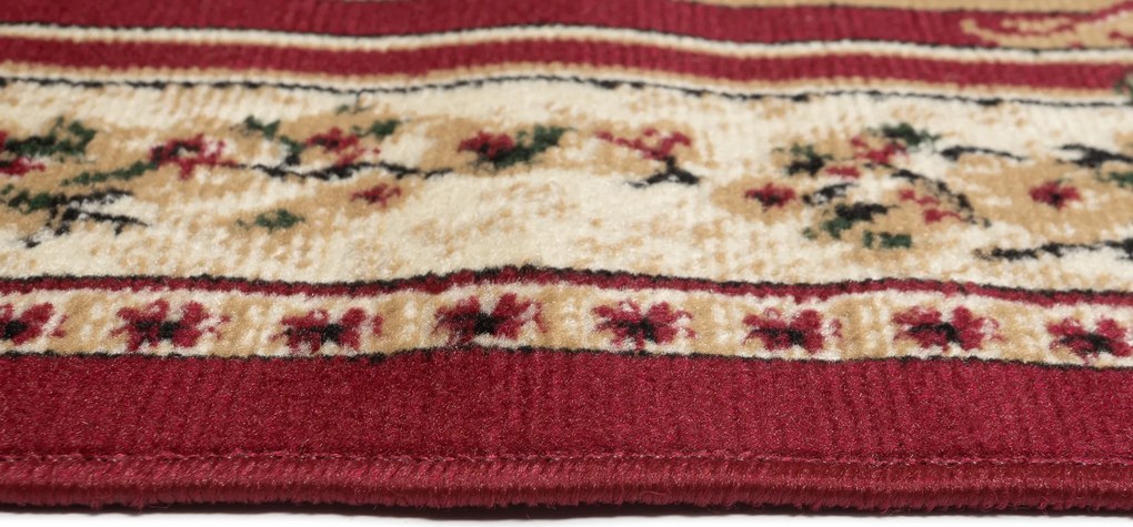 TA Koberec F744A ČERVENÝ ATLAS PP Rozmer: 100x200 cm