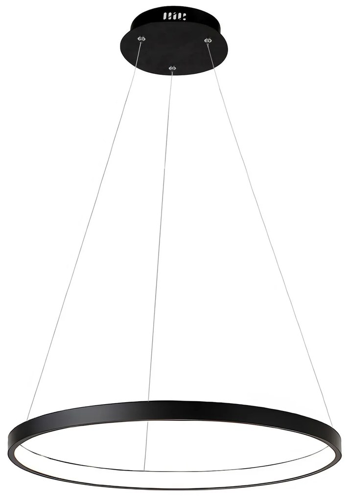 Toolight Toolight, LED stropné svietidlo 40cm, 24W, 3000K, LHJ011-CP, čierna, OSW-60006