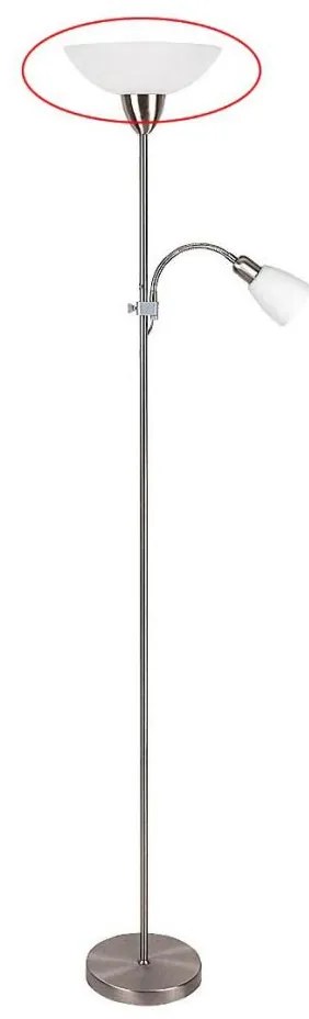 Rabalux 4067 - Náhradné tienidlo k stojacej lampe DIANA E27 veľké biela