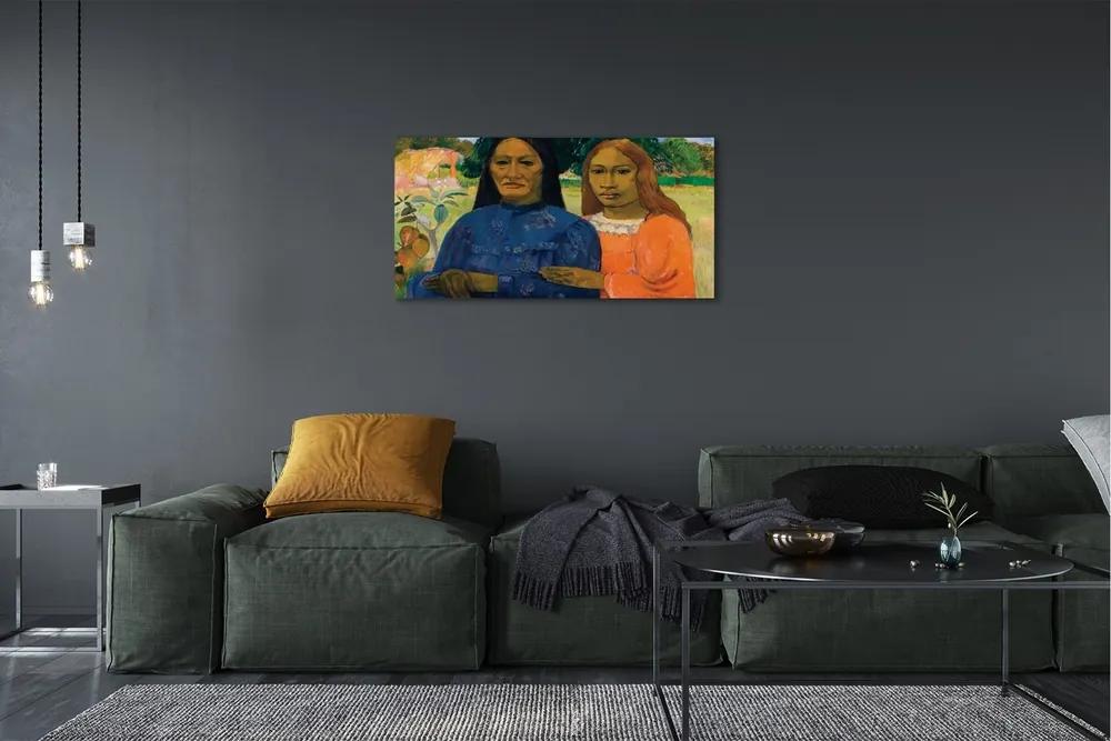 Obraz canvas Umenie portrét ženského 140x70 cm