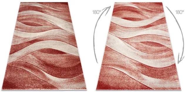 Koberec FUSION 1617 béžový / ružový