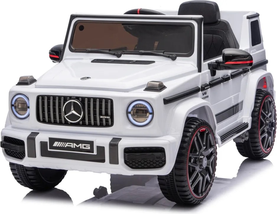 Ramiz Detské vozidlo Mercedes G63 AMG LIFT, biele