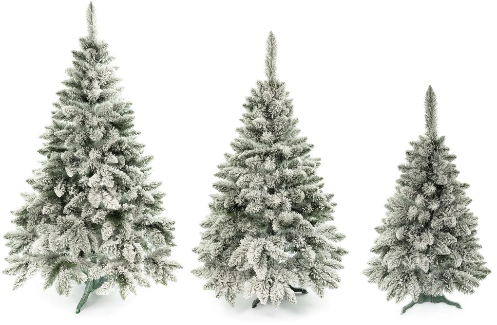 TRENDIE Vianočný stromček Borovica zasnežená 100 cm