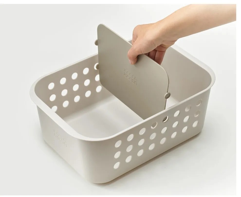 Béžový kúpeľňový organizér EasyStore – Joseph Joseph