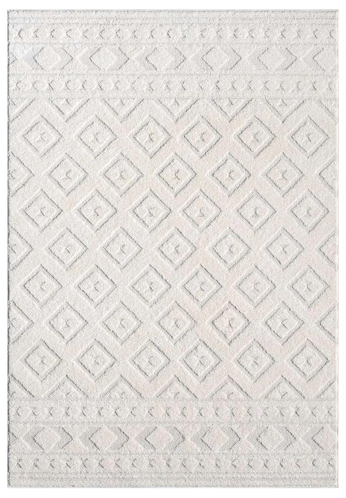 Dekorstudio Moderný koberec LOUNGE 9999 - krémový Rozmer koberca: 140x200cm