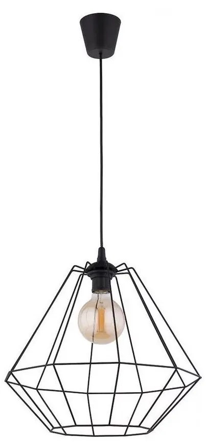 TK Lighting Luster na lanku DIAMOND 1xE27/60W/230V TK1995