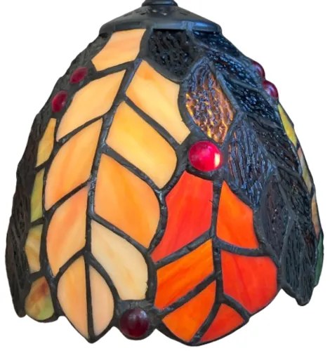 Tiffany tienidlo na lampu FLORA Ø12*12 CM