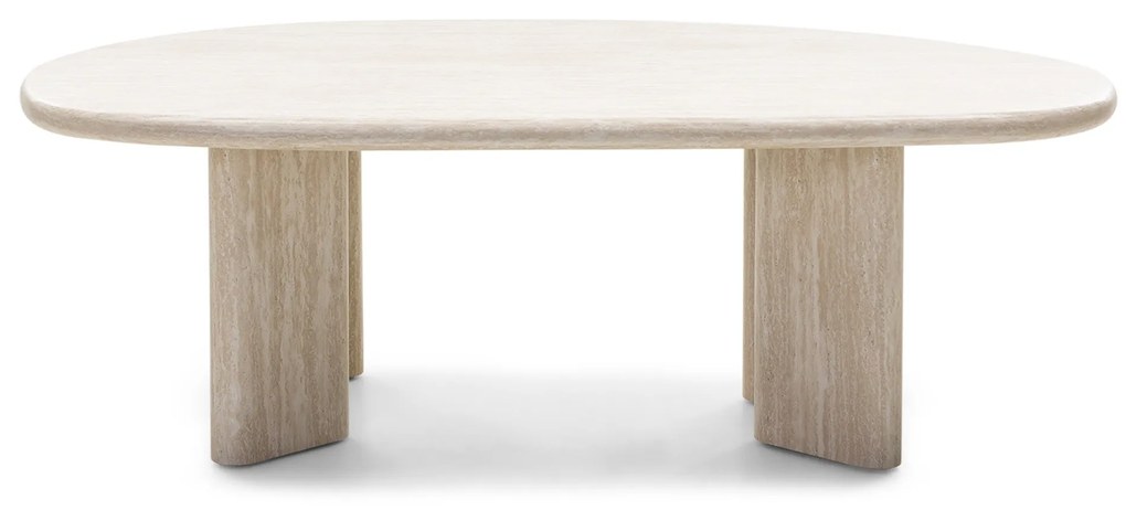 Konferenční stolek Cameron II 130 cm travertin