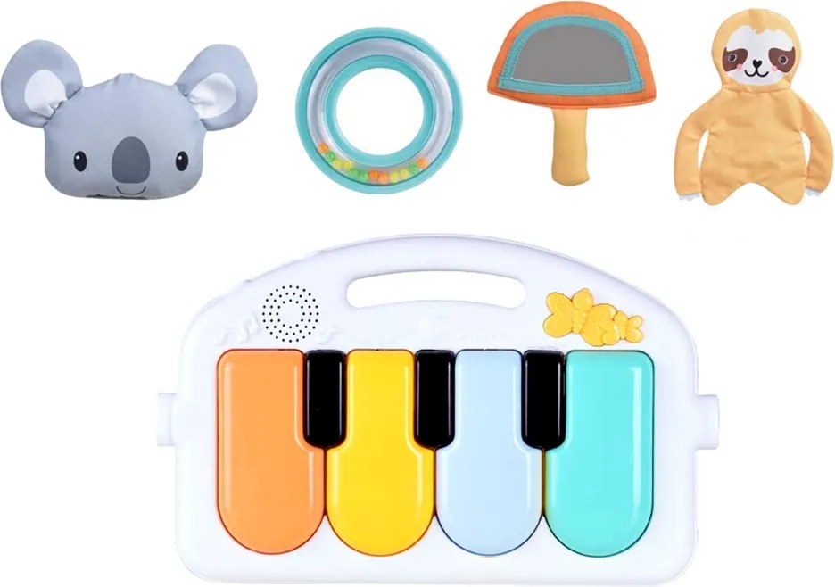 LEAN Toys Koala Vzdelávacia penová podložka Melódie prívesky