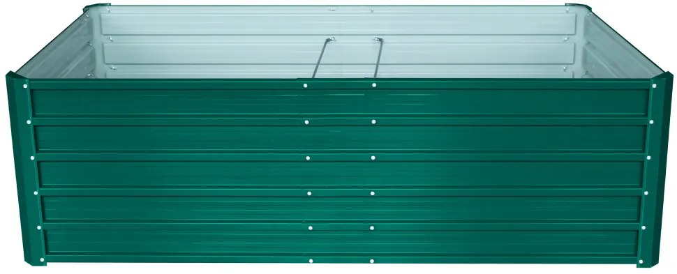 Vyvýšený záhradný záhon BestBerg VZ-940Z / 940 l / 180 x 90 x 58 cm / zelený