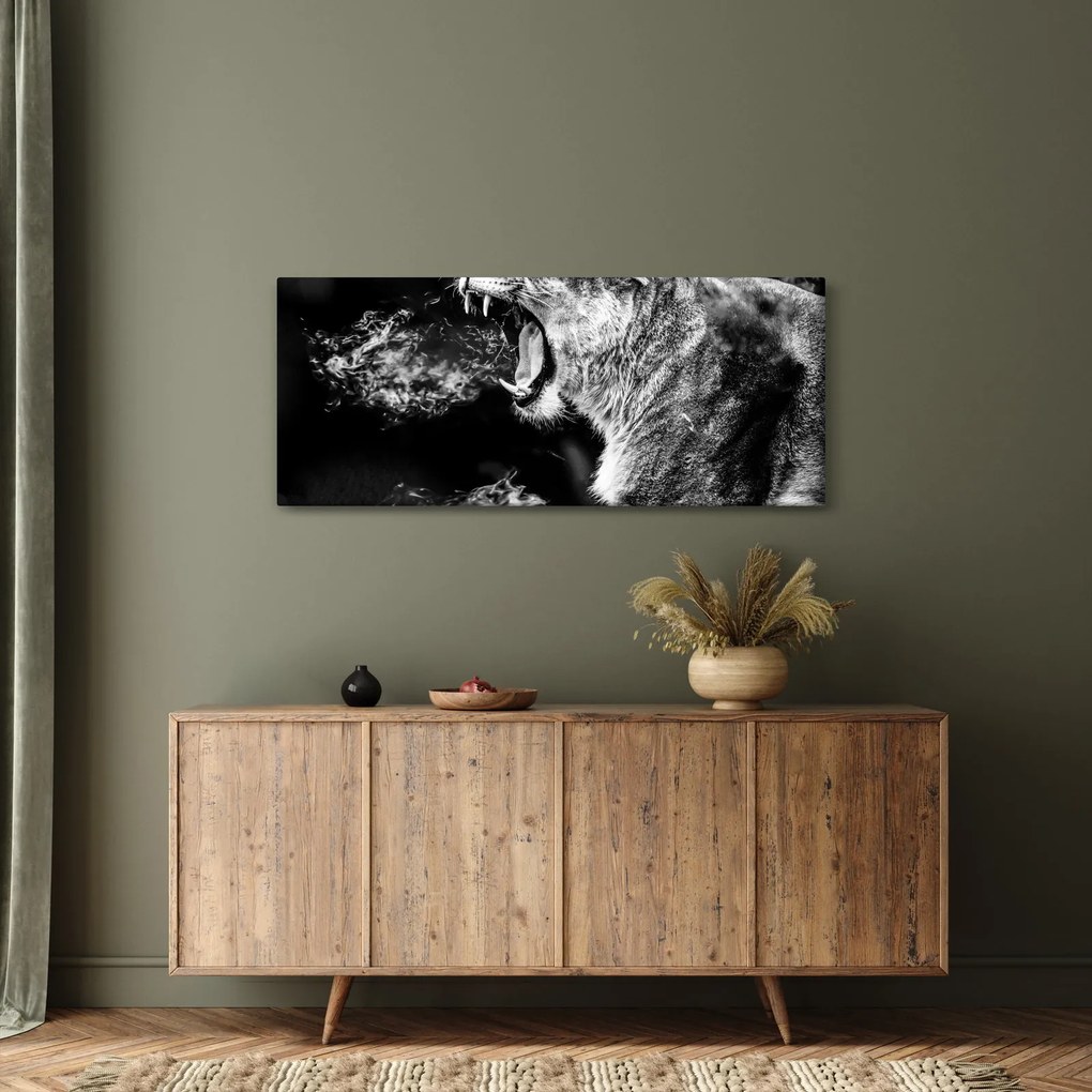Obraz - Portrét levice (120x50 cm)