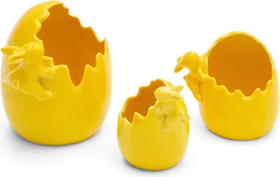 Veľkonočná dekorácia FIG 236 G žltá (2 ks)