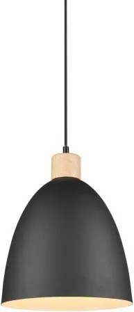 Luster Jagger 25 cm, čierny