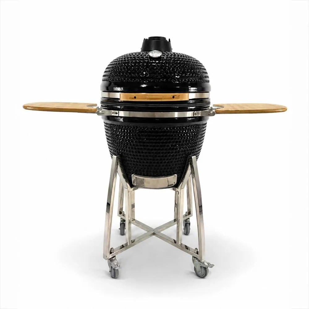Keramický gril Avenberg KAMADO XL, čierna