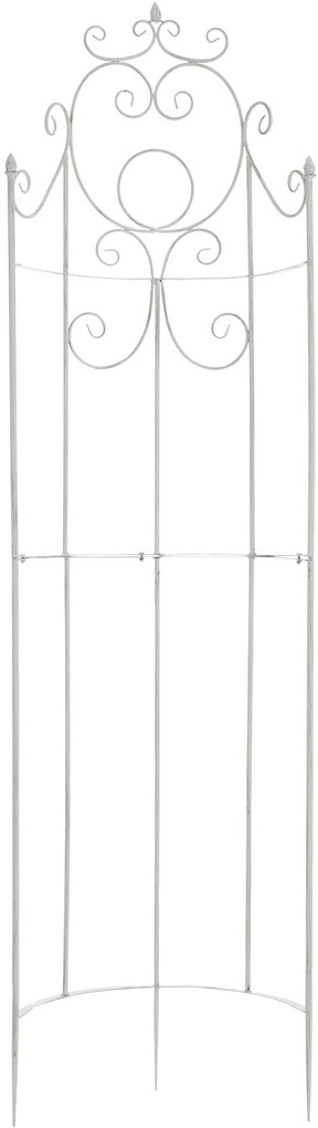 Mriežka na ruže GS22699 - 200 x 52,5 x 23 cm - Biela antik