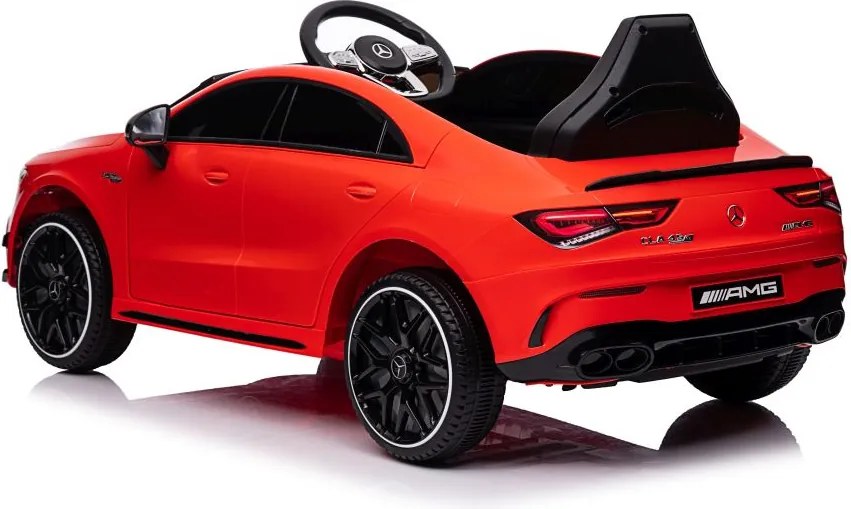 LEAN CARS Elektrické autíčko Mercedes CLA 45s AMG 4x4 červené