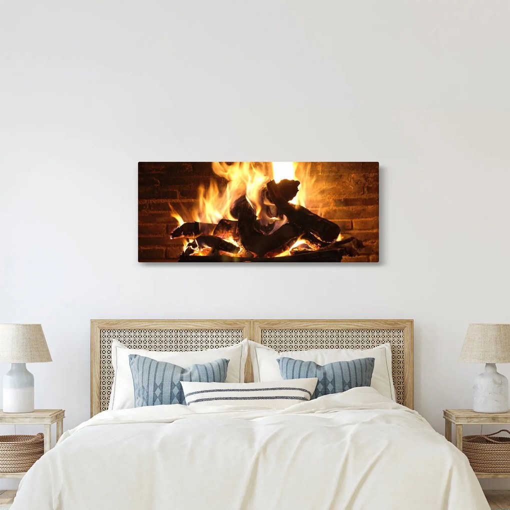 Obraz - Oheň (120x50 cm)