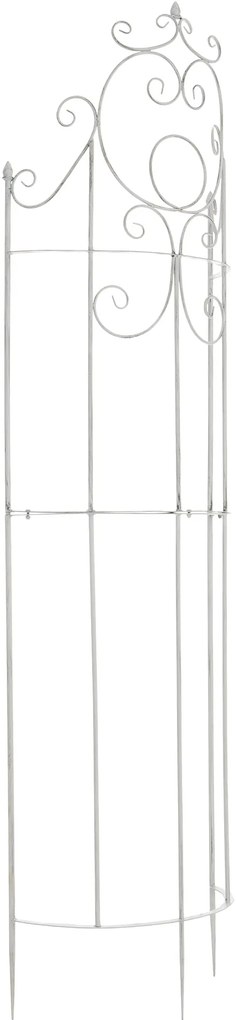 Mriežka na ruže GS22699 - 200 x 52,5 x 23 cm - Biela antik