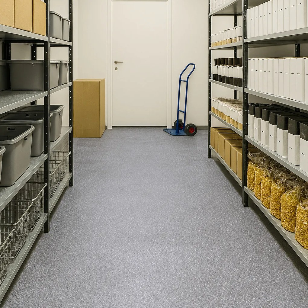 PVC podlaha - lino Flexar Nerok 2253 Brooklyn Silver, na mieru, šíře 2m,4m, šedá, bez podkladu, chodba / predsieň, Gerflor