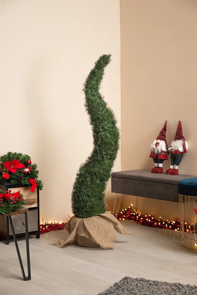 Foxigy Vianočný stromček špirála 140cm green