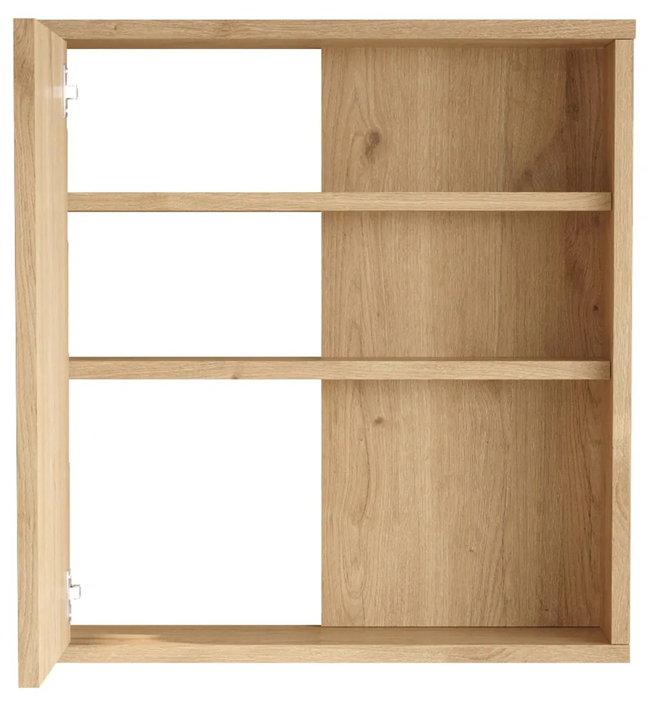 Koupelnová skříňka se zrcadlem Houseland Ivy dub Castello