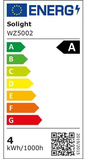 Extra úsporná LED žiarovka E27 WZ5002 - 3,8W - 806lm - 2700K - ekv. 60W - Solight