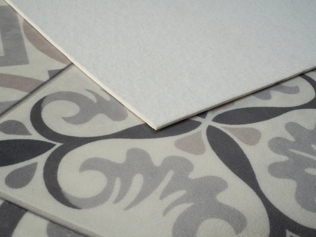 PVC podlaha - lino Livitex Retro 2794, na mieru, šíře 3m,4m, šedá, filc, chodba / predsieň, Beaulieu International Group