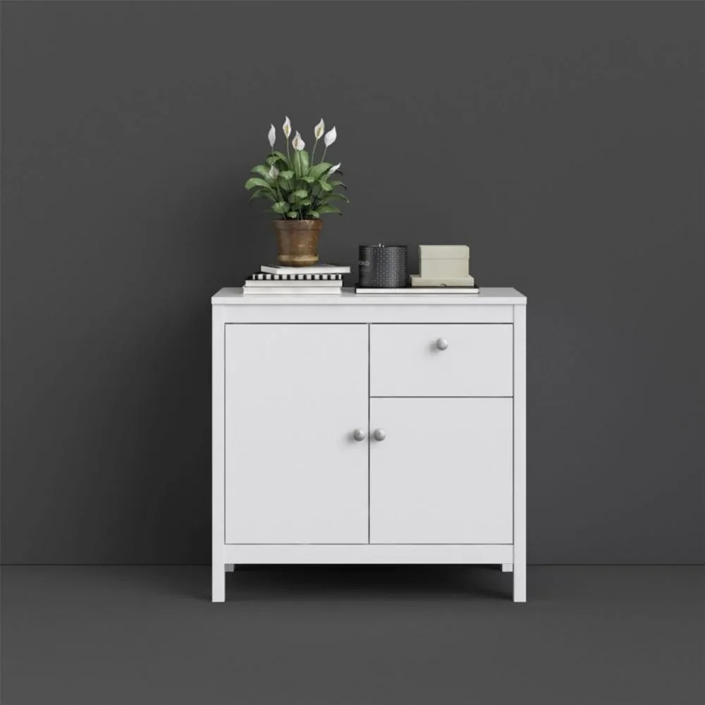 KOMODA TWO REE 82 cm II bílá