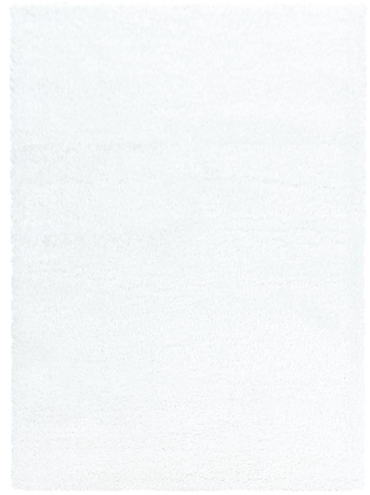 Ayyildiz Kusový koberec BRILLIANT 4200, Snehová Biela Rozmer koberca: 80 x 150 cm