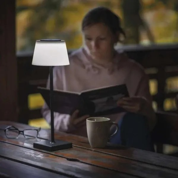 EMOS Z7630B - LED Stmievateľná nabíjacia lampa KATIE LED/4W/10V 1800mAh IP44 čierna