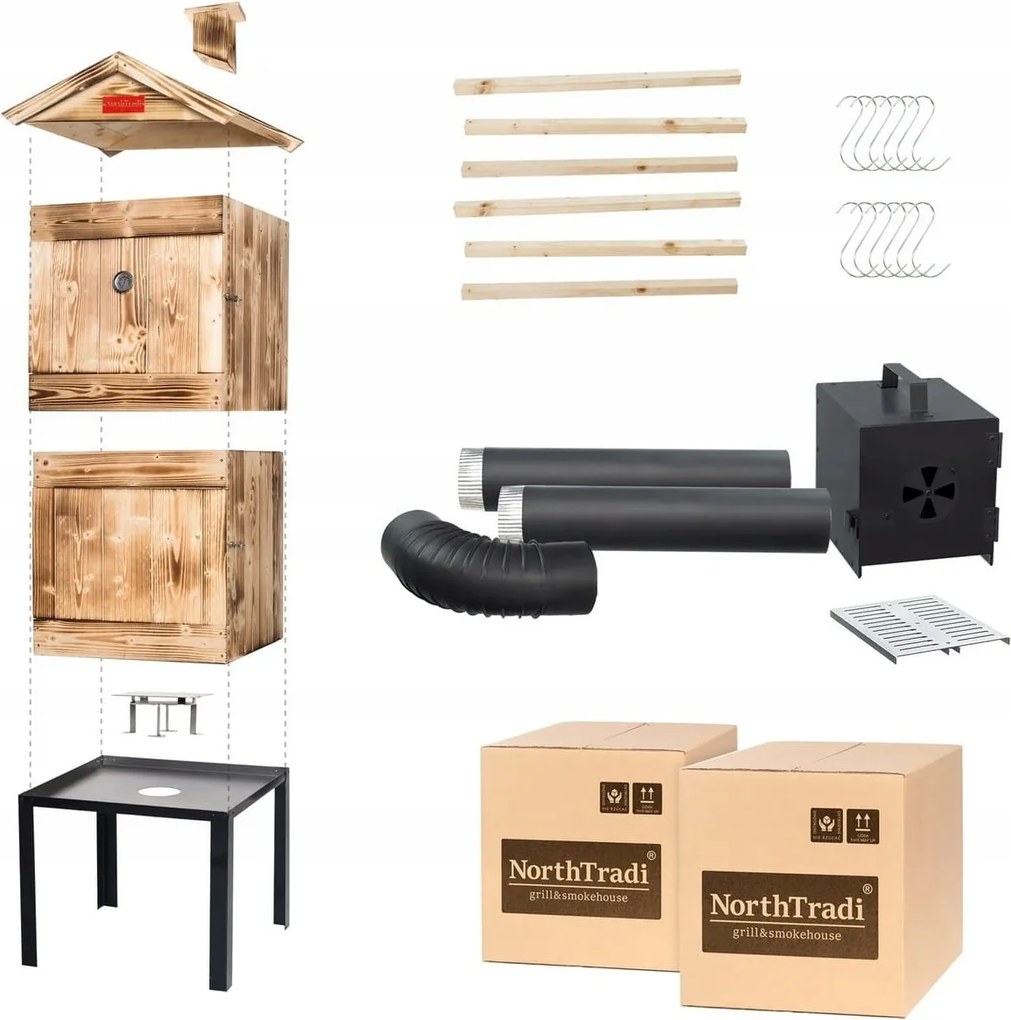 TRENDIE Udiareň XXL drevená