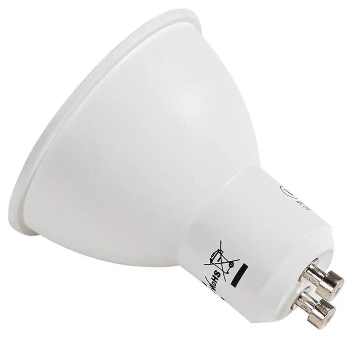 Sada 5 LED žiaroviek GU10 so senzorom súmraku 5W 380lm 3000K