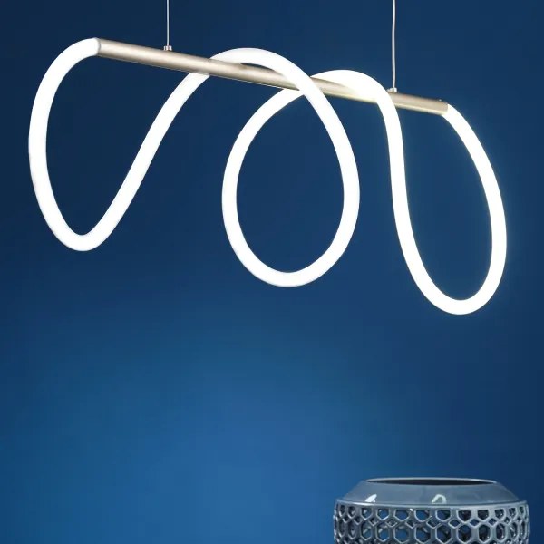 ONLI - LED Luster na lanku AMANDA LED/40W/230V 4500K matný chróm