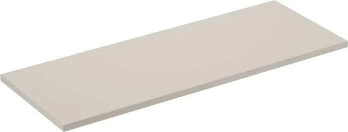 Závesná skrinka Adele kašmírová s doskou 120 cm kašmírová