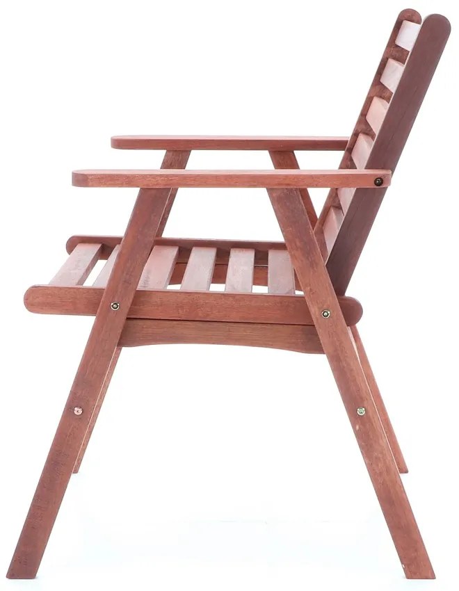 Záhradná stolička Lonzo, hnedá
