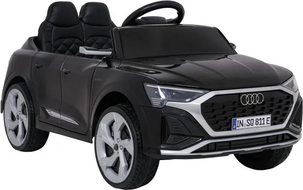 Elektrické autíčko Audi SQ8 čierne / sivé