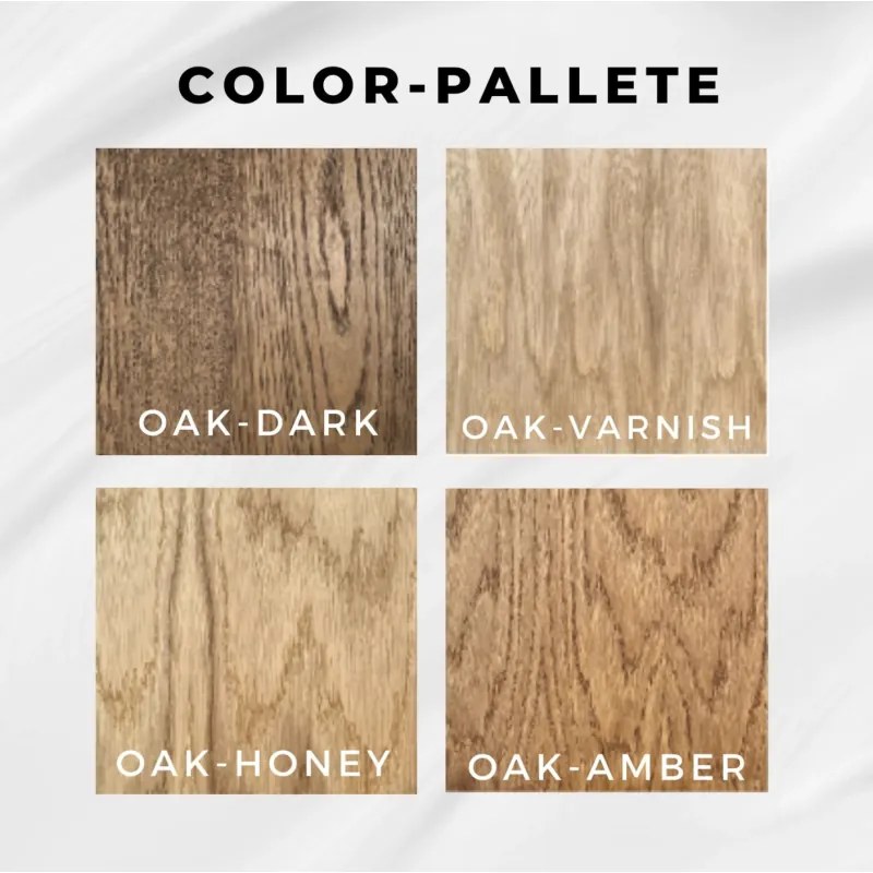 Ručne vyrábané dubové hodiny – tichý chod a moderný dizajn I SENTOP FB-MAS002-A