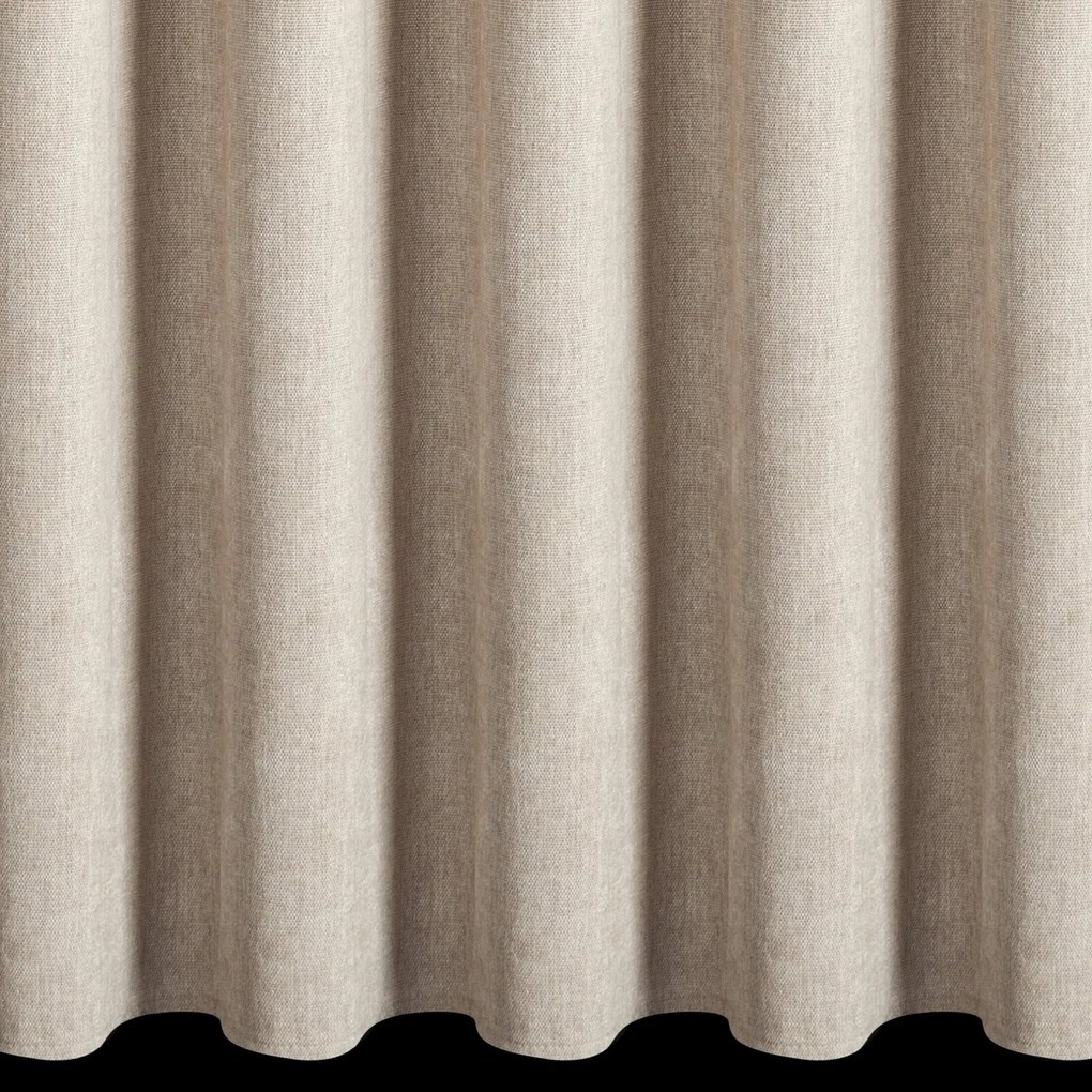 ZÁVES NA KRÚŽKOCH MEGI 140X250 CM BÉŽOVÁ
