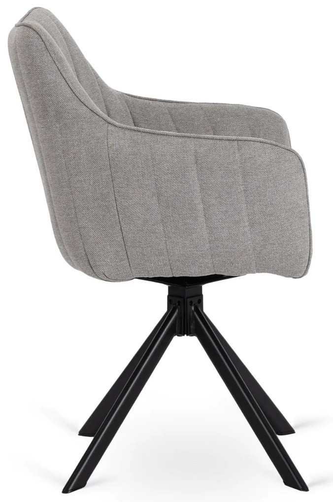 PROXIMA.store - Čalúnená otočná stolička MUMBAI FARBA: zelená