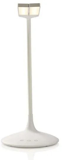 Nedis LTLG3M1WT4 - LED stmievateľná stolná lampa LED/6W/5V 2200 mAh biela