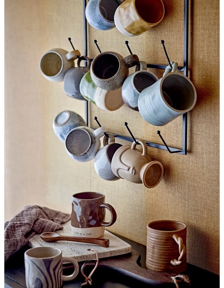 Hnedý hrnček z kameniny 335 ml Neo – Bloomingville