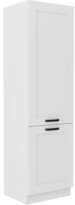 Kuchynská skrinka LUNA biela mat/biela 60lo-210 2f