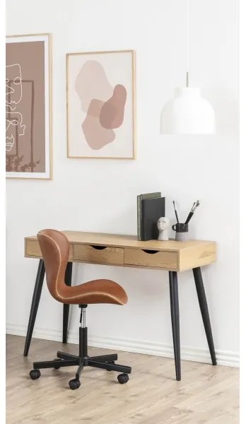 Písací stôl so zásuvkami ADIS dub