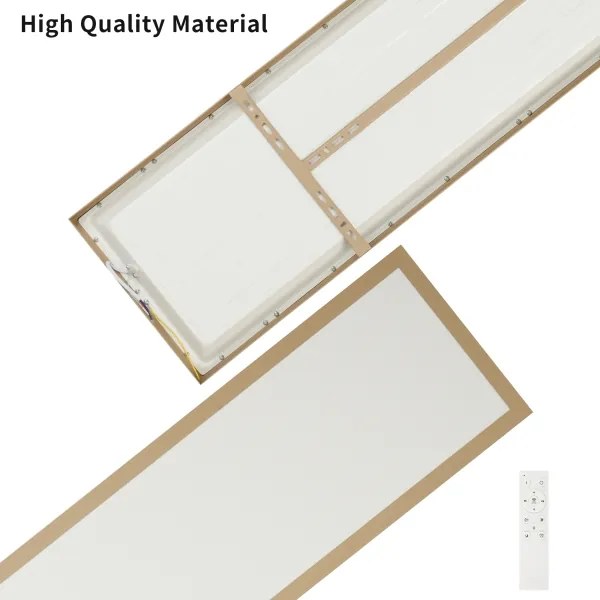 Brilagi-LED Stmievateľné kúpeľňové svietidlo FRAME SMART LED/50W/230V 120x30 IP44 + diaľkové ovládanie